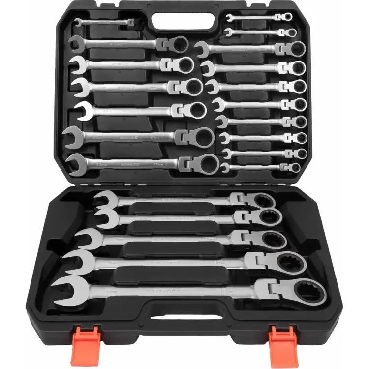 Набор комбинированных трещоточных ключей Gigant GKHC-22 Набор комбинированных трещоточных ключей Gigant GKHC-22