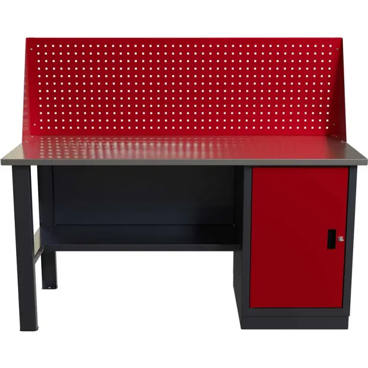 Слесарный однотумбовый верстак IRONMEBEL worky WK-0 M-IM00140K