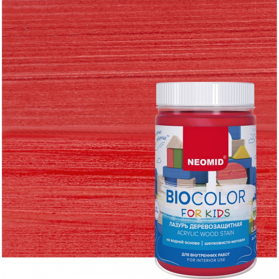Лазурь NEOMID Bio Color For Kids