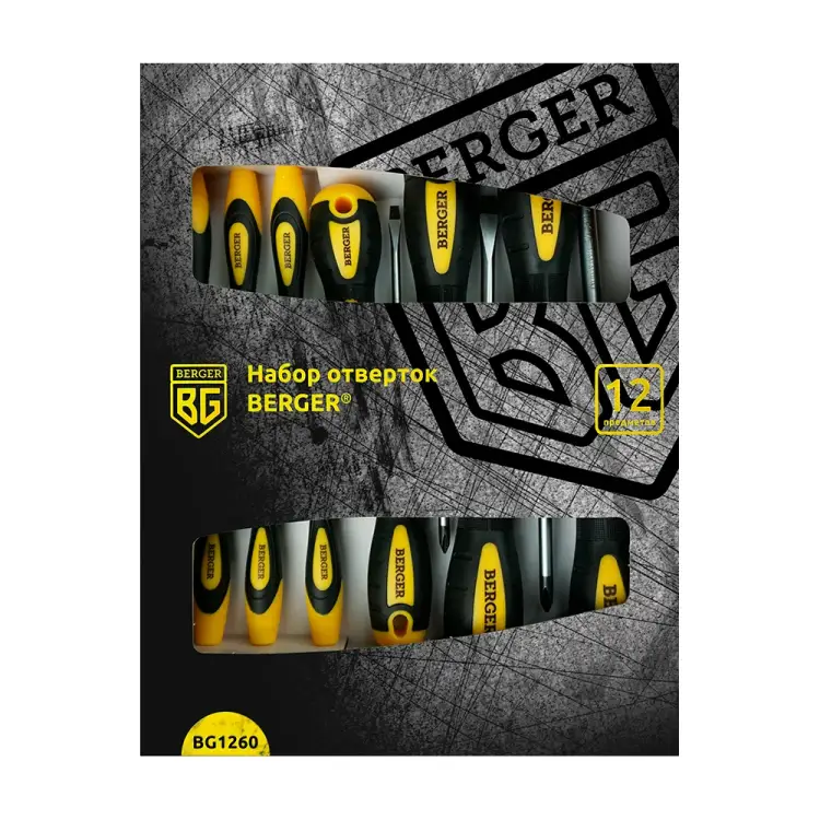 Набор отверток Berger BG BG1260