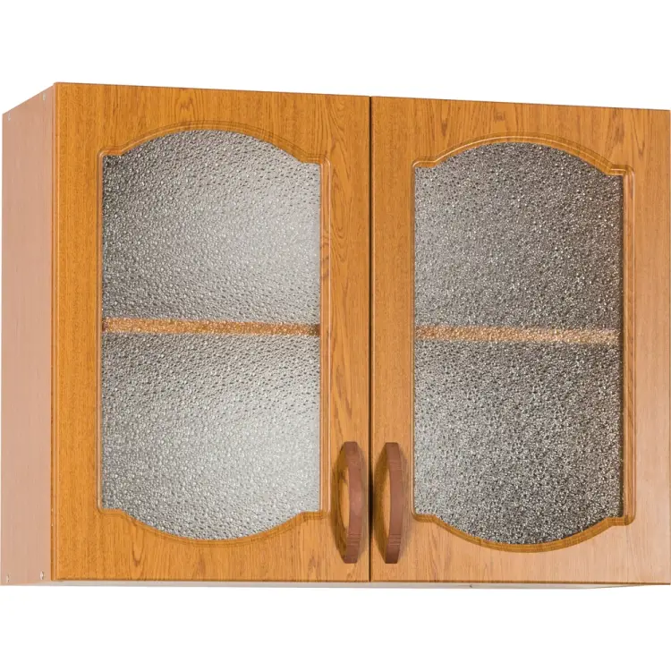 Шкаф для посуды SANTREK 80 дуб-рустик (со стеклом) фасад МДФ 26027