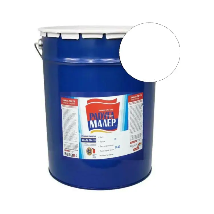 Быстросохнущая атмосферостойкая краска Радугамалер ПФ-115 ГОСТ 4650001271778