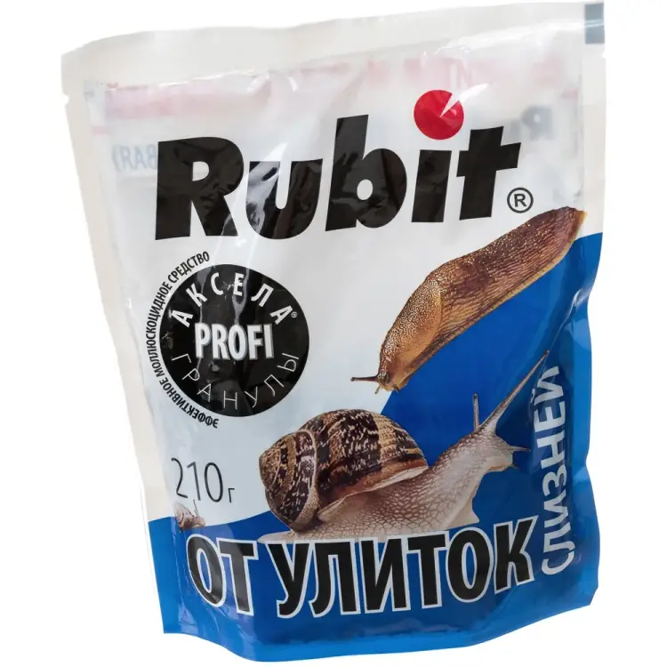 Средство от улиток и слизней RUBIT АКСЕЛА 93382