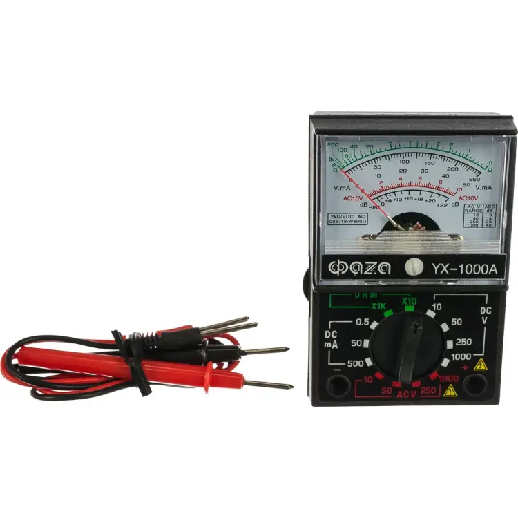 Аналоговый мультиметр ФАZА YX-1000A 5000537