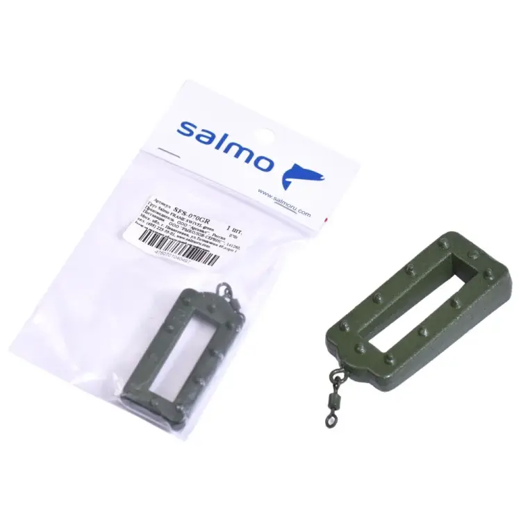 Груз Salmo FRAME SWIVEL green SFS-070GR