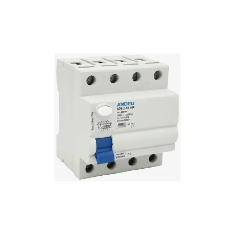 Устройство защитного отключения ANDELI ADB1L-63 ADL03-020