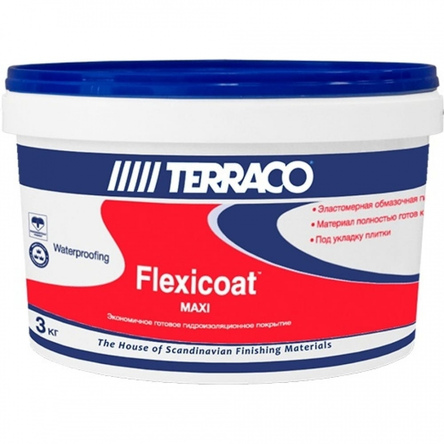 Гидроизоляционное покрытие TERRACO Флексикоат Maxi