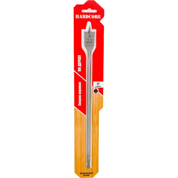 Перовое сверло по дереву Hardcore 162230