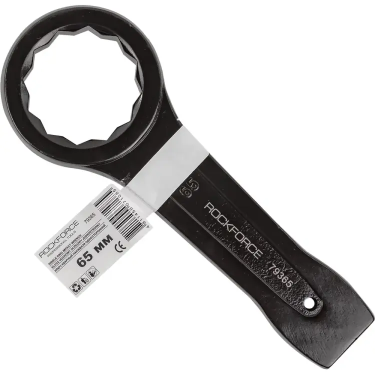 Ударный односторонний накидной ключ Rockforce RF-79365(17529)