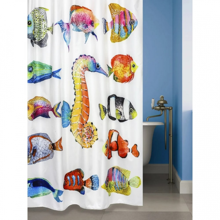 Штора для ванной комнаты Bath Plus GORGEOUS FISH II