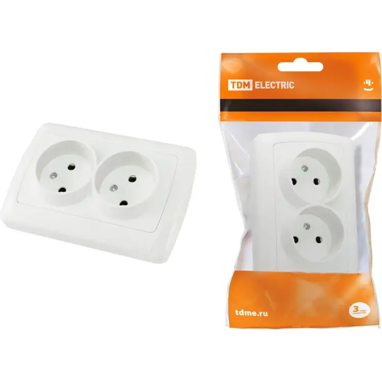 Розетка TDM ELECTRIC Онега SQ1805-0017