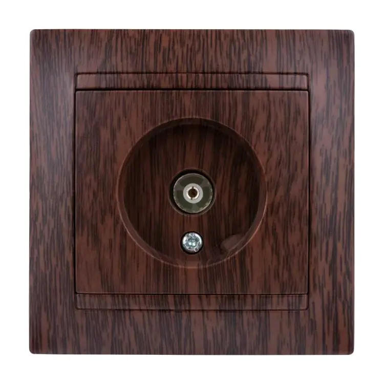 Простая телевизионная розетка TDM ELECTRIC Лама SQ1815-0417