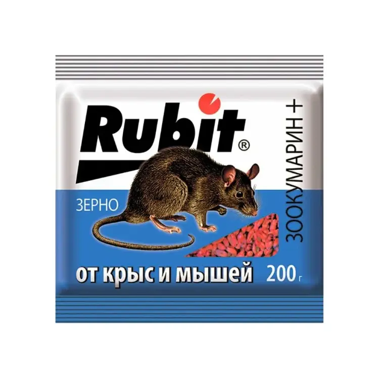 Защита от грызунов RUBIT зоокумарин+ 24983