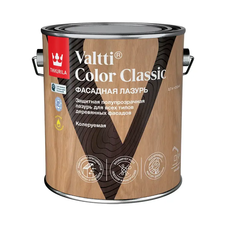 Фасадная лазурь Tikkurila valtti color classic 700014015