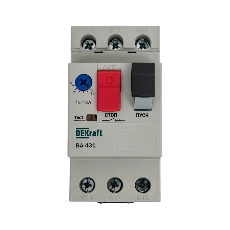 Автоматический выключатель защиты двигателя DEKraft ВА431 21231DEK
