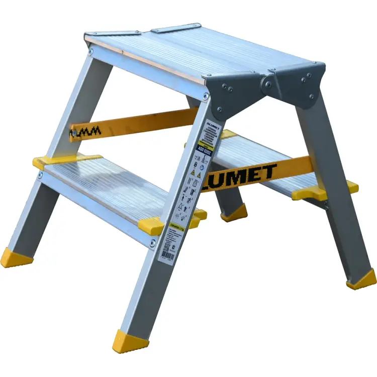 Двухсторонняя стремянка Алюмет ASD 5202 Двухсторонняя стремянка Алюмет ASD 5202