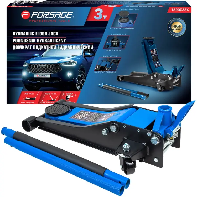 Подкатной гидравлический домкрат Forsage F-T820033X(60448)