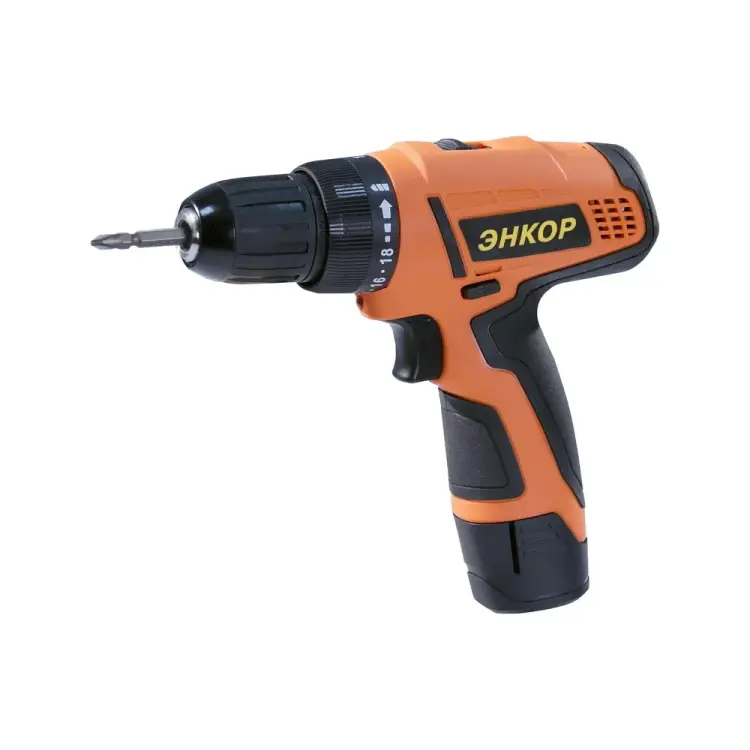 Аккумуляторный шуруповерт Энкор ДША-2 12ЭР/10Л 50021 Аккумуляторный шуруповерт Энкор ДША-2 12ЭР/10Л 50021