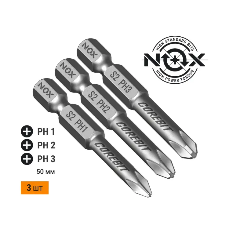 Набор бит NOX 336006 Набор бит NOX 336006