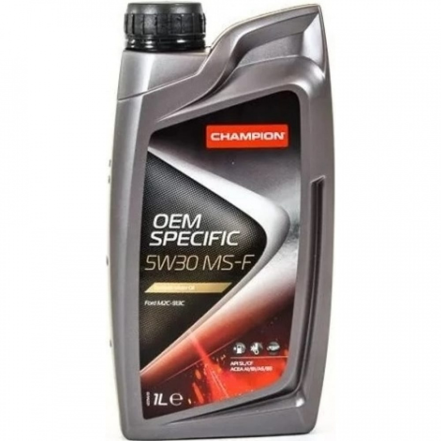 Синтетическое моторное масло Champion OEM SPECIFIC MS-F 5W30, SL/CF, A1/B1-12, A5/B5-16
