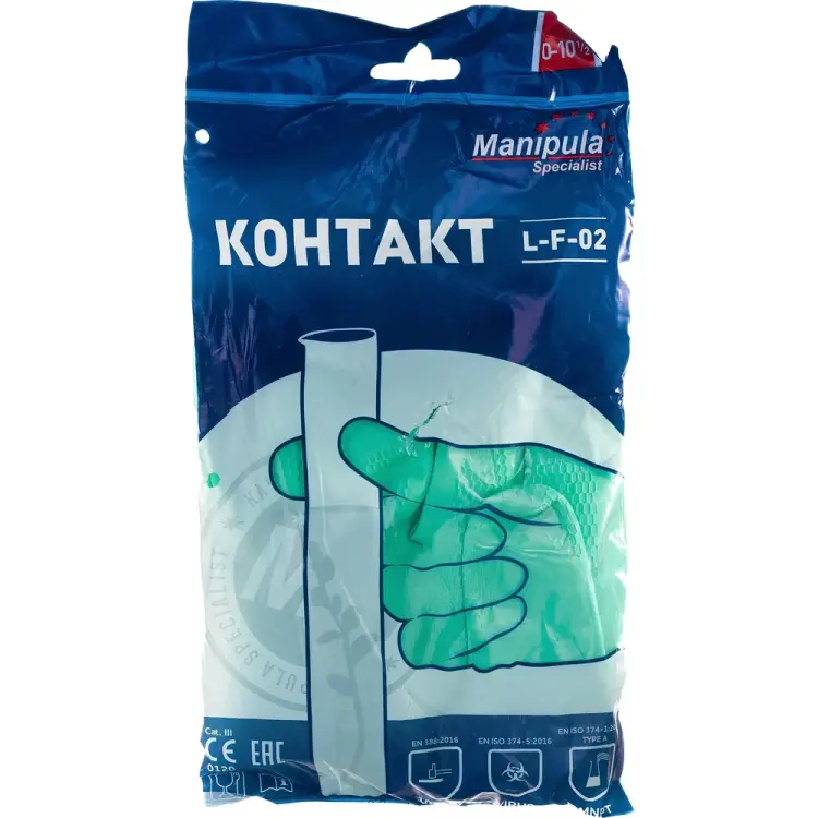 Перчатки Manipula Specialist КОНТАКТ L-F-02 Пер 614/10 Перчатки Manipula Specialist КОНТАКТ L-F-02 Пер 614/10