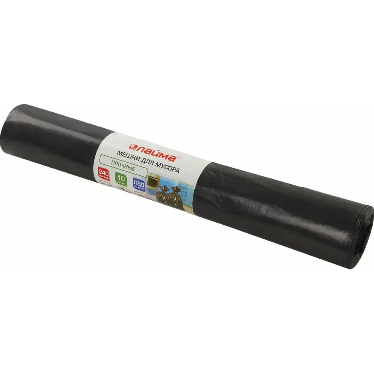 Прочные мешки для мусора LAIMA 605337 Прочные мешки для мусора LAIMA 605337