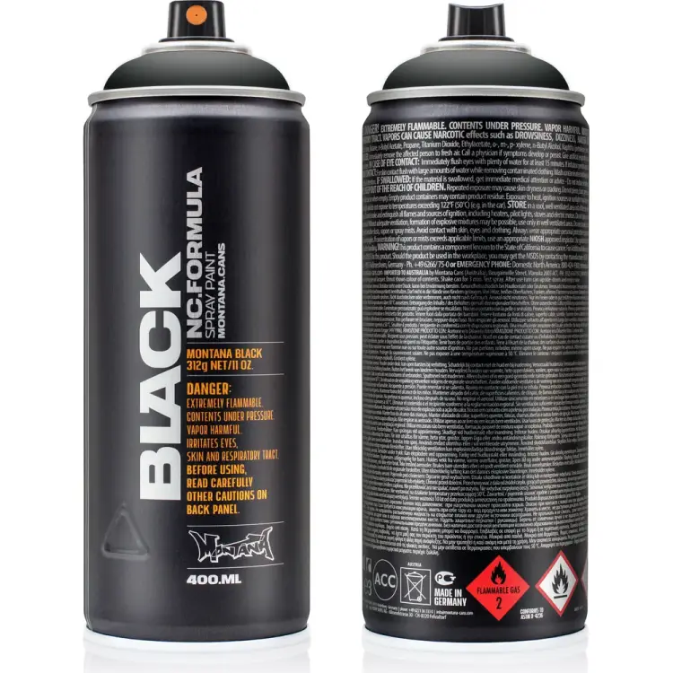 Краска Montana BLACK 9001 BLK Краска Montana BLACK 9001 BLK