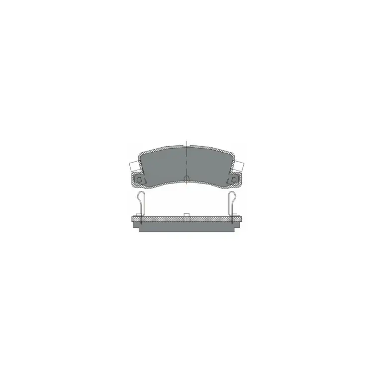 Колодки тормозные SCT SP106 Колодки тормозные SCT SP106