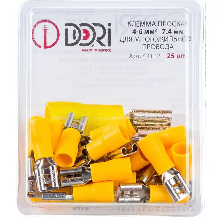 Плоский изолированный разъем DORI 42112