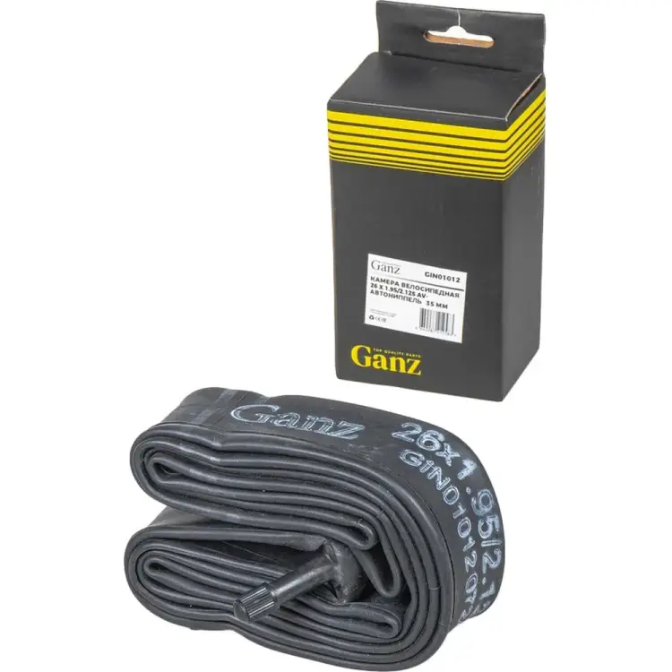 Камера велосипедная Ganz GIN01012