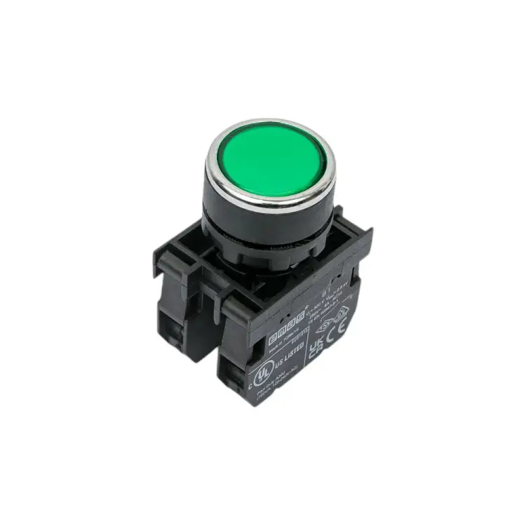 Круглая нажимная кнопка EMAS серия B