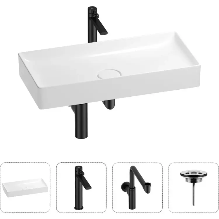 Раковина для ванной Wellsee Pure BY 201002787