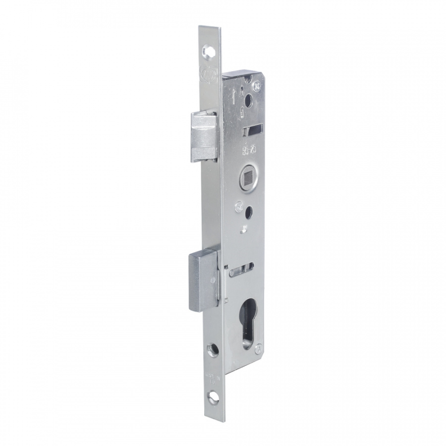 Оцинкованный корпус замка для дверей из ПВХ профиля Doorlock PL201-Z