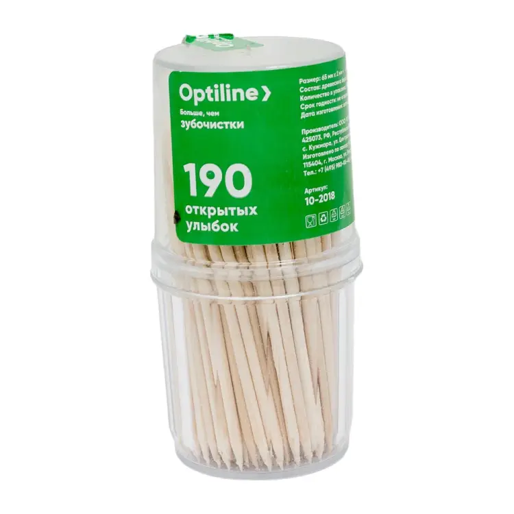 Зубочистки Optiline 43374