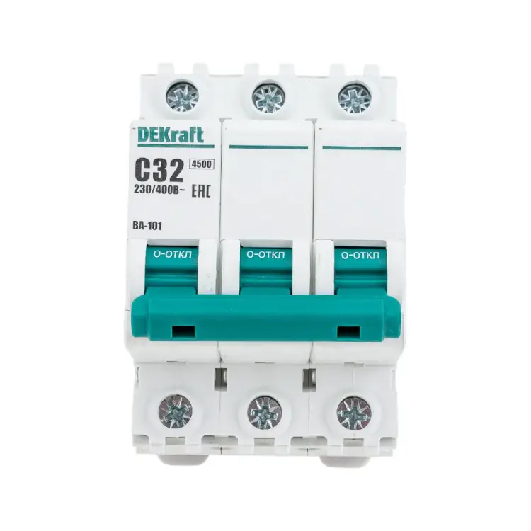 Автомат DEKraft ВА101-3P-032A-C 11081DEK 121922