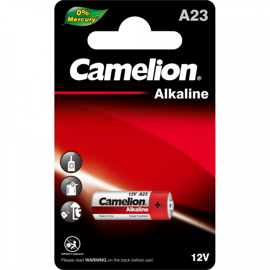 Батарейка Camelion LR23A BL-1 Mercury Free