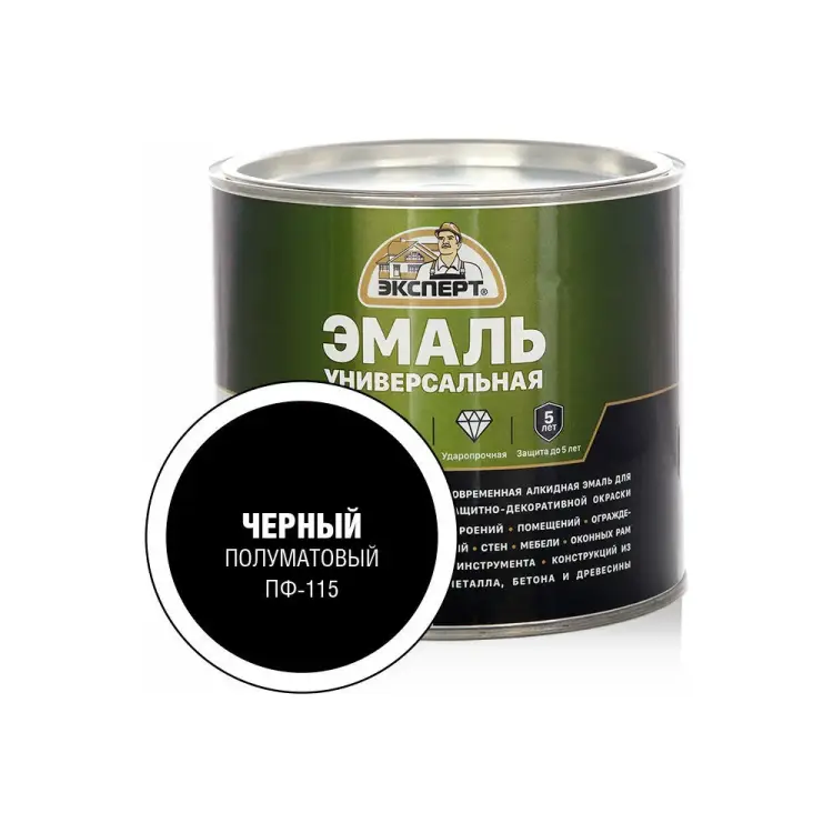 Универсальная алкидная эмаль Эксперт 30495 Универсальная алкидная эмаль Эксперт 30495