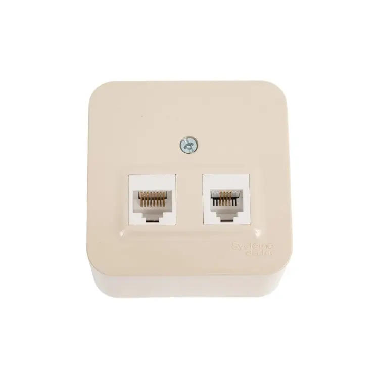 Двойная розетка Systeme Electric Blanca BLNIA045117