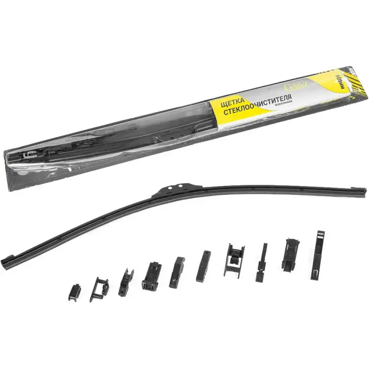 Бескаркасная щетка стеклоочистителя Ganz GIS01022
