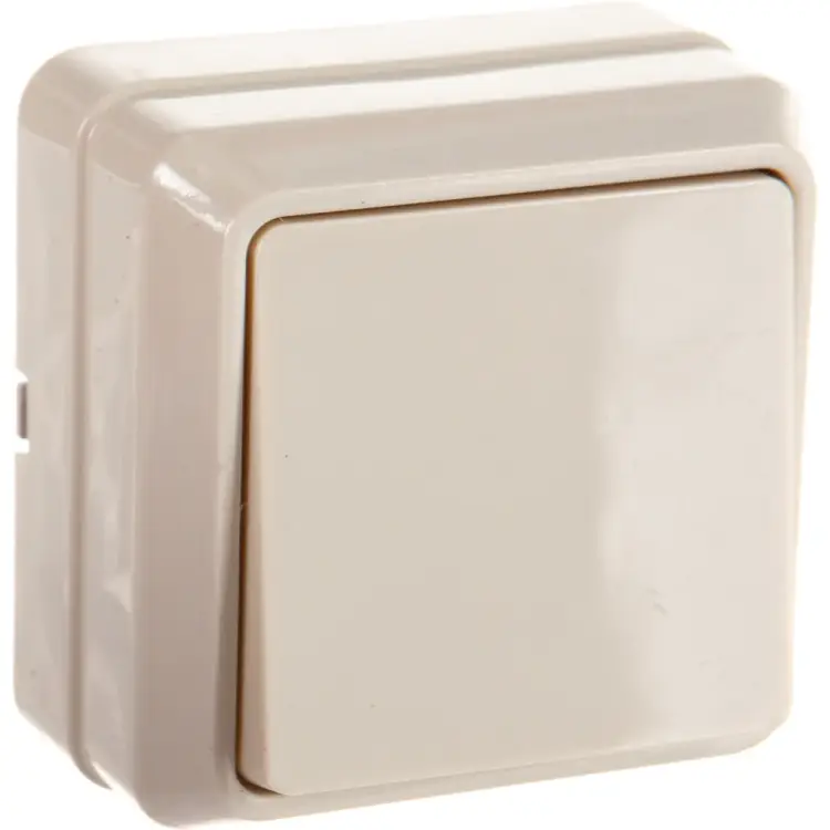 Одноклавишный выключатель IEK ОКТАВА EVO10-K33-10-DC