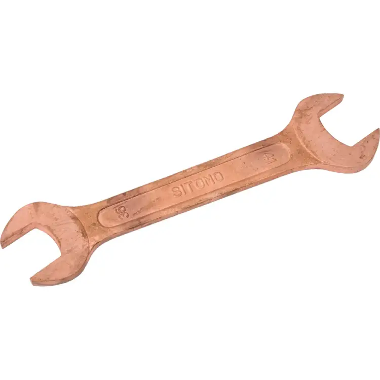 Омедненный двусторонний рожковый ключ SITOMO SIT 290402 Омедненный двусторонний рожковый ключ SITOMO SIT 290402