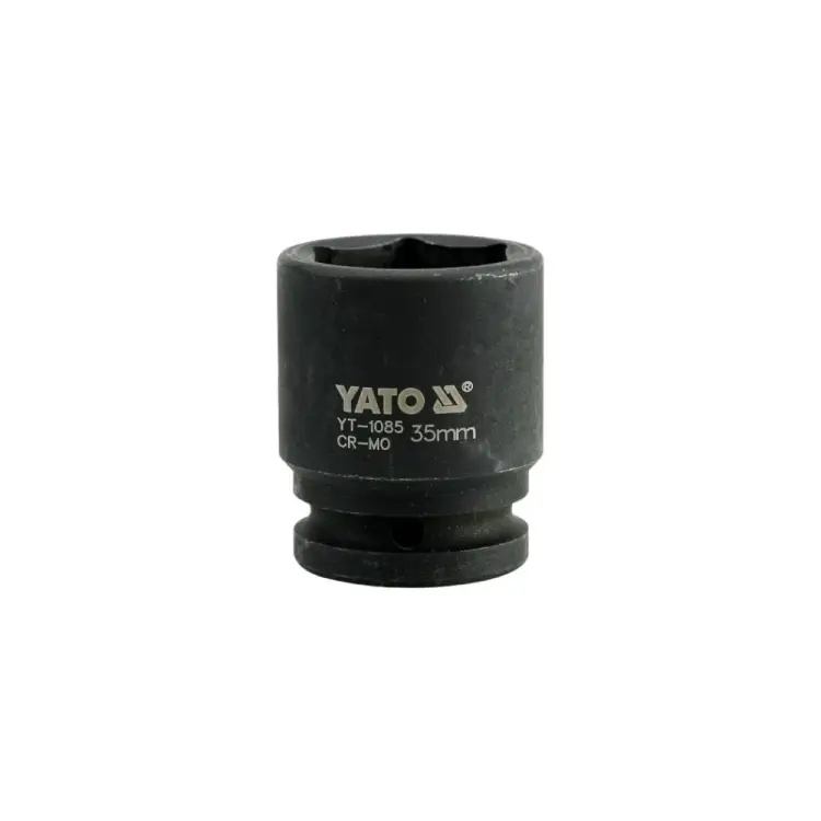 Короткая ударная шестигранная головка торцевая YATO YT-1085