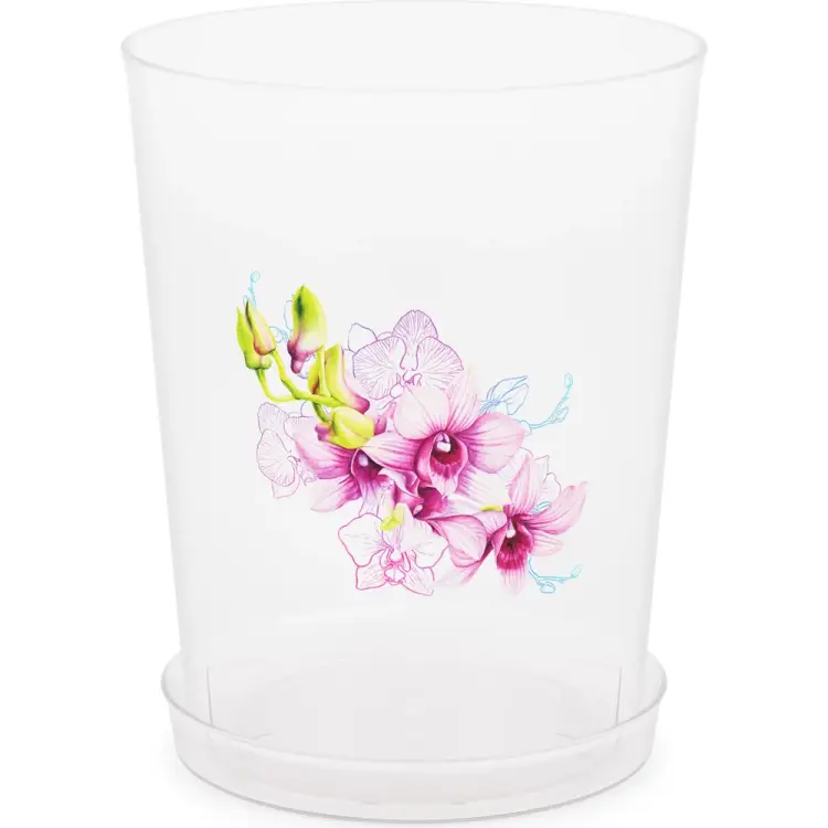 Цветочный горшок для орхидеи ЗПИ "Альтернатива" Декор М1606