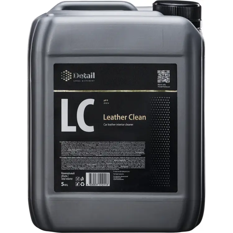 Очиститель кожи Detail LC Leather Clean DT-0174