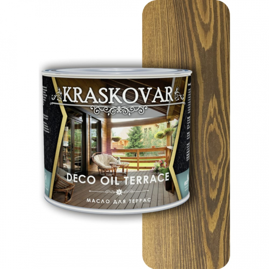 Масло для террас Kraskovar Deco Oil Terrace