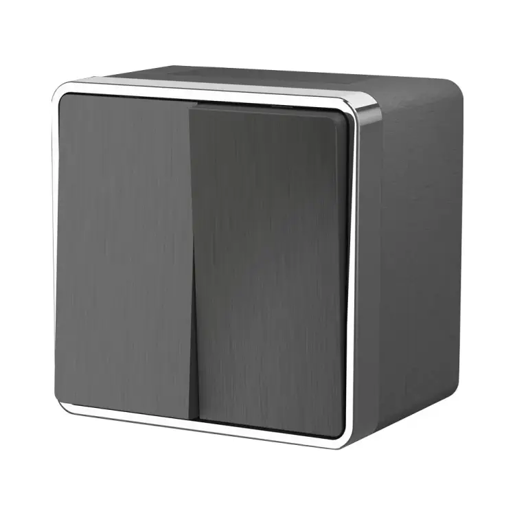 Влагозащищенный двухклавишный выключатель WERKEL W5020204  a051336