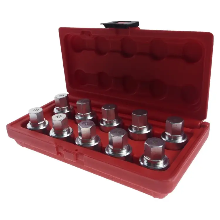 Набор головок для секретных болтов и гаек автомобилей TESLA model S, X JTC 6858 Набор головок для секретных болтов и гаек автомобилей TESLA model S, X JTC 6858