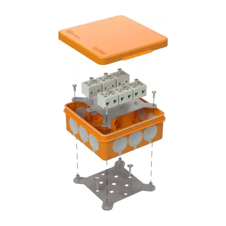 Двухкомпонентная огнестойкая коробка для о/п Промрукав Е15-Е120 60-0303-FR6.0-12