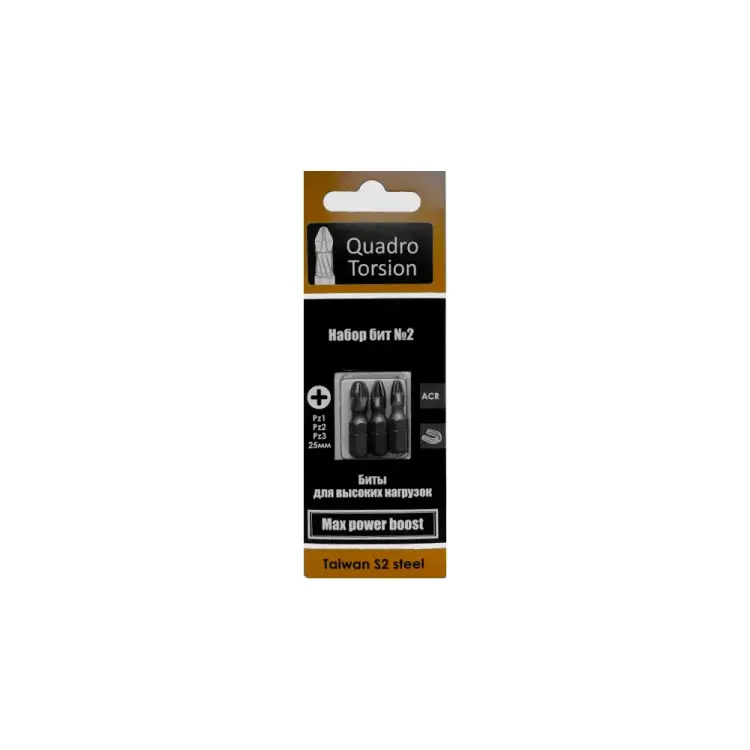 Набор бит Quadro Torsion №2 490002 Набор бит Quadro Torsion №2 490002