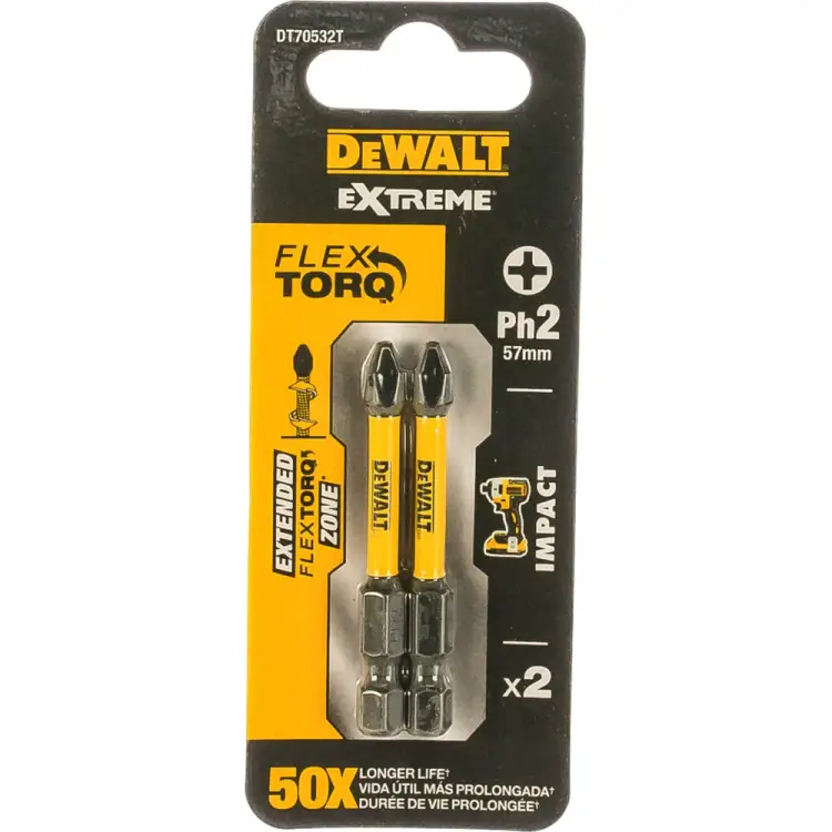 Ударные биты Dewalt DT70532T IMPACT Torsion